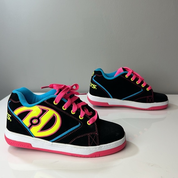 Heelys Propel 2.0 Black/Neon Multi Size 5Y/6/W - Picture 2 of 15